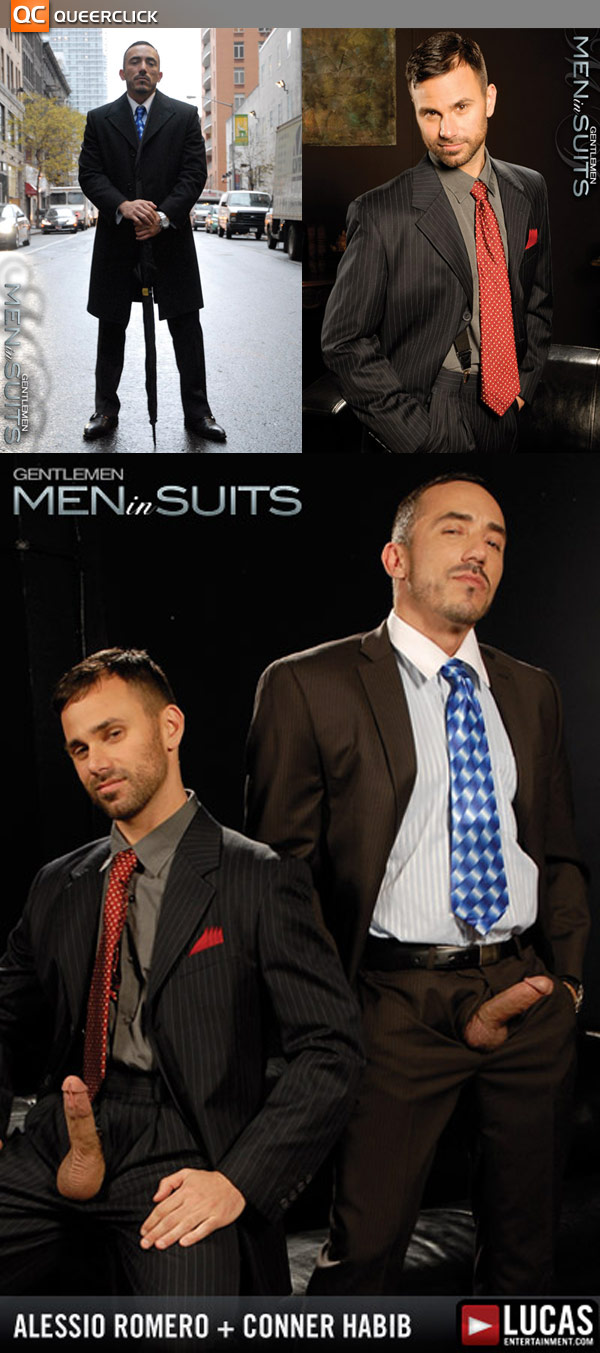 Alessio Romero and Conner Habib in Men in Suits