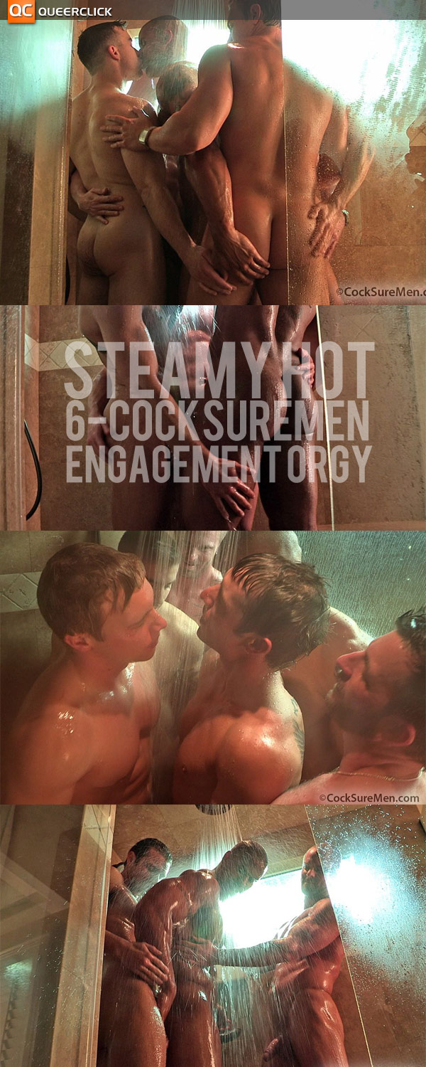 Cocksure Men present The Engagement and a 6-man orgy!