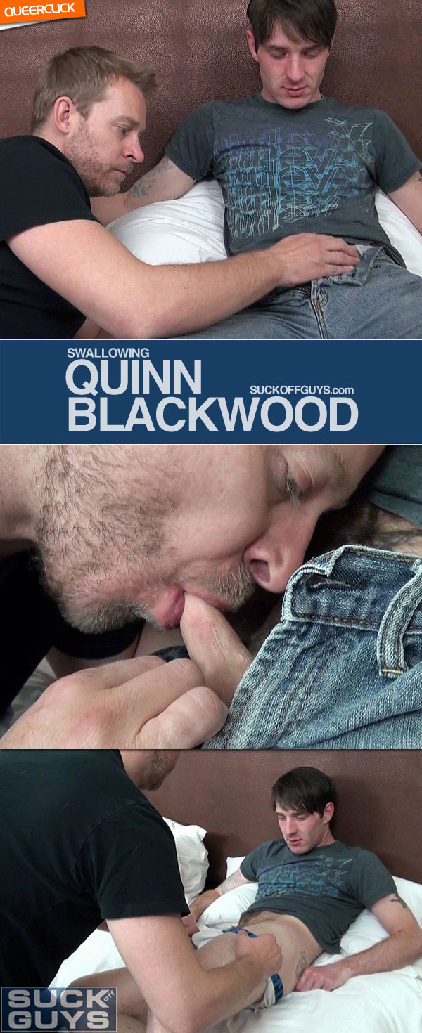 Suck Off Guys: Swallowing Quinn Blackwood