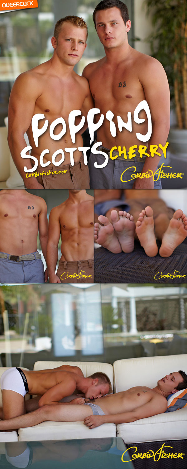 Corbin Fisher: Popping Scott's Cherry