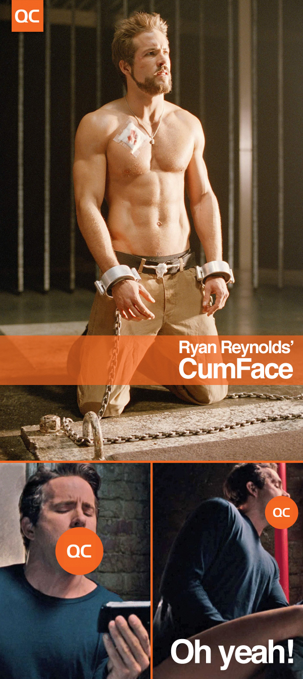 Ryan Reynolds Cum Face