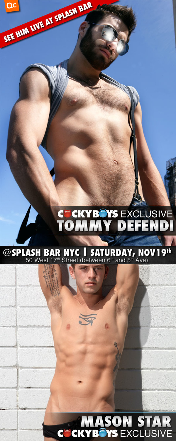 6 Cocky Boys Take Over NYC's Splash NightClub