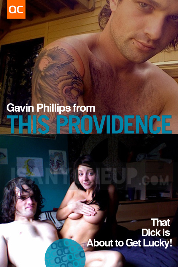 Gavin Phillips (from This Providence Band) Naked!