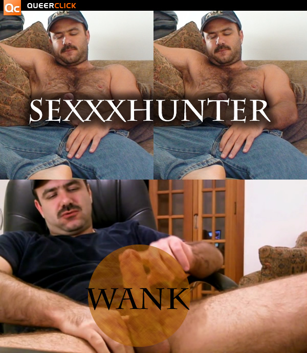 Wank: SeXXXHunter Milking His Cock