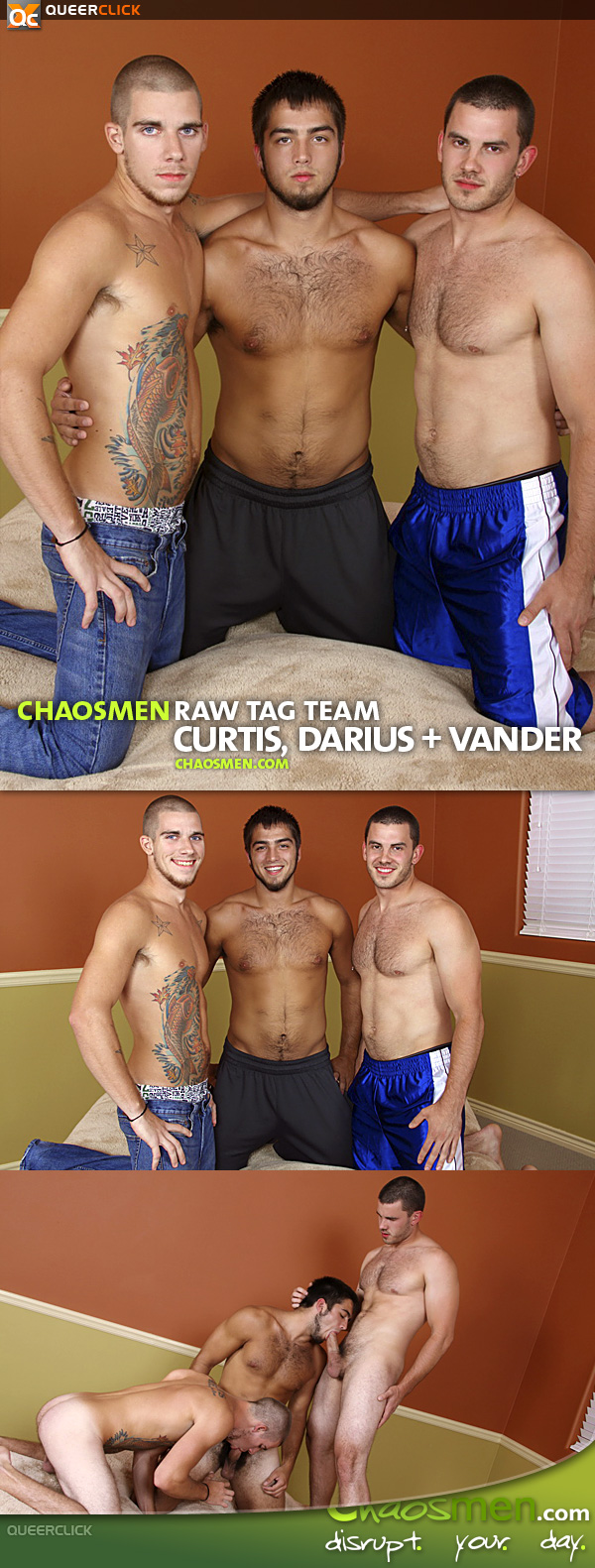 Chaos Men: Curtis, Darius and Vander - RAW