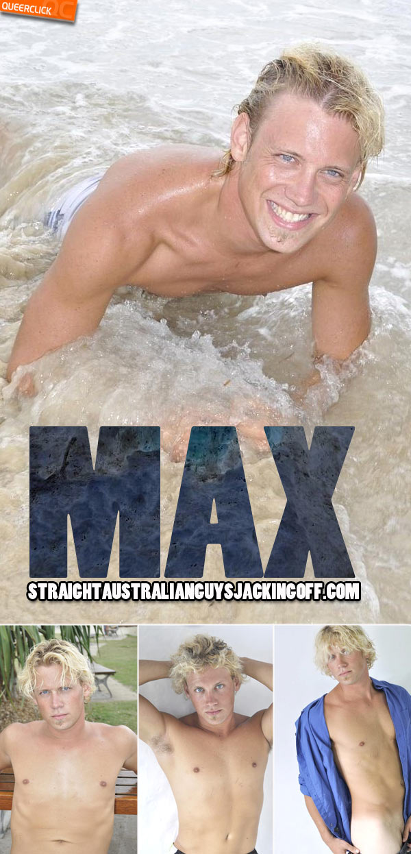 straight australian guys jacking max