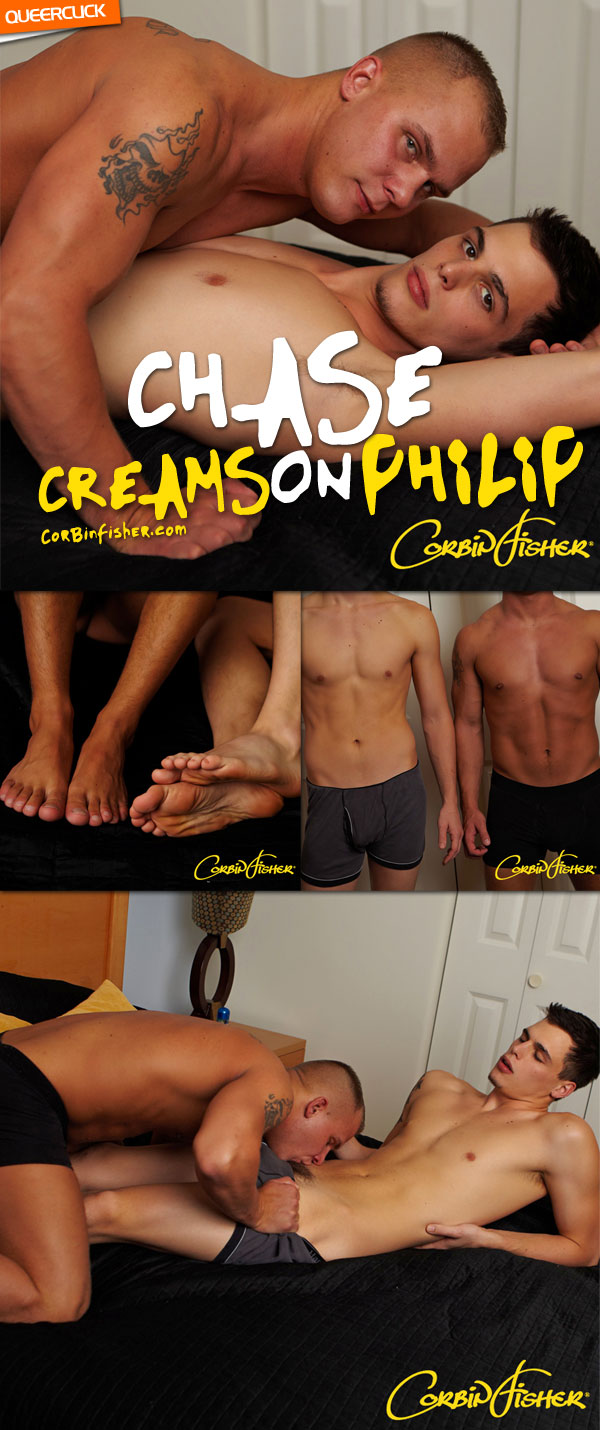 Corbin Fisher: Chase Creams On Philip