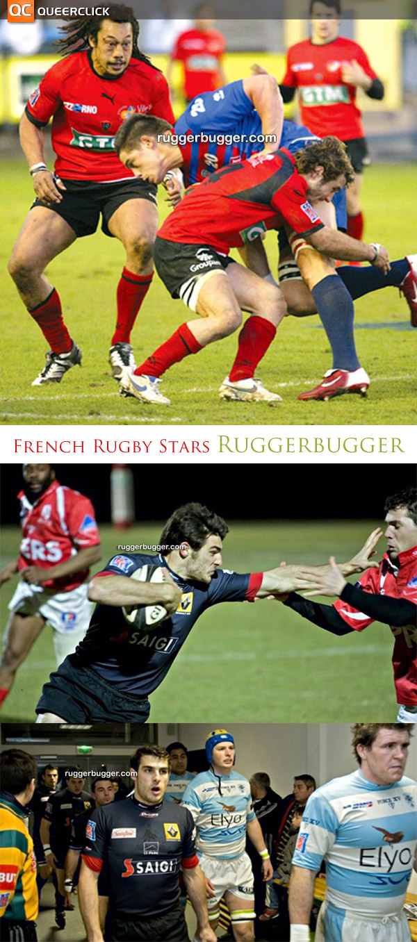 French Rugby Stars on Ruggerbugger