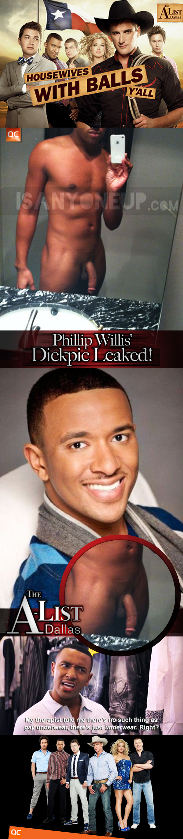 Phillip Willis, From The A-list Dallas, Dickpic Leaked!
