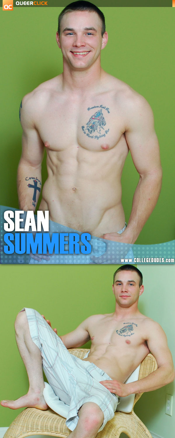 College Dudes: Sean Summers and His Dildo/></noscript></a><br />
Sean Summers is one of College Dude’s hottest new model, and we get to see his more versatile side in this <a href=