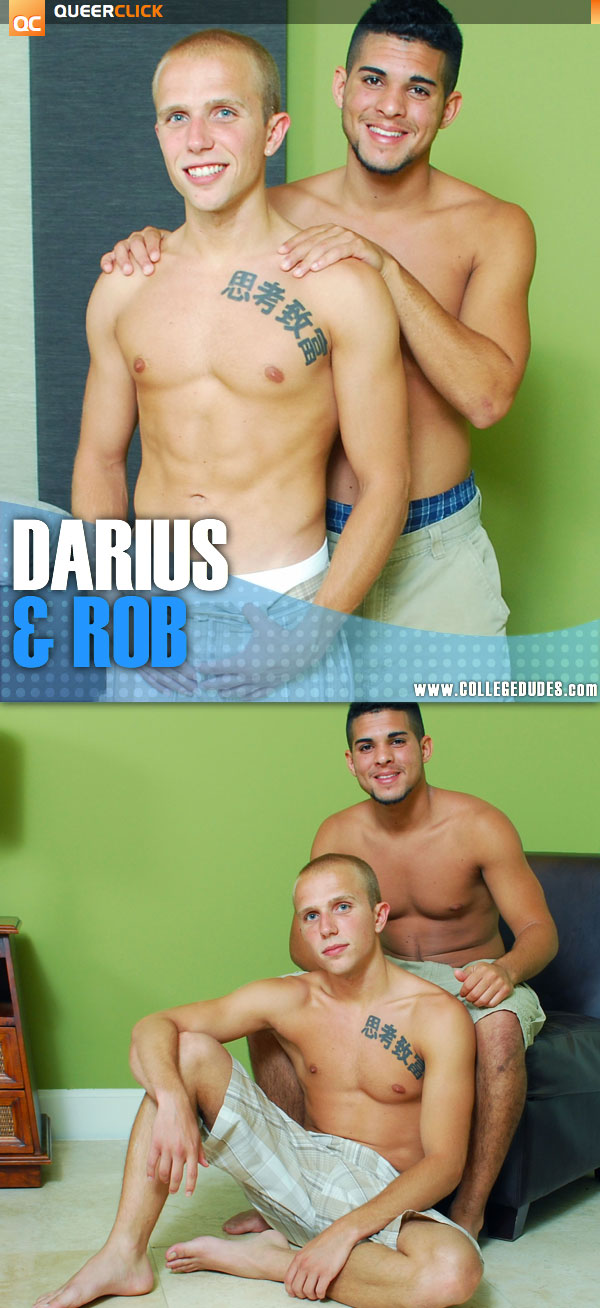 College Dudes: Darius Suave & Rob Ryder