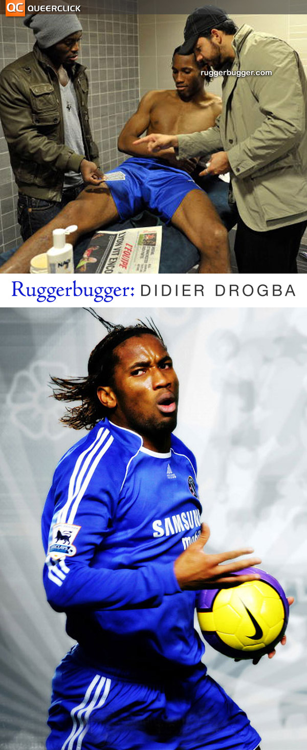 Didier Drogba at Ruggerbugger