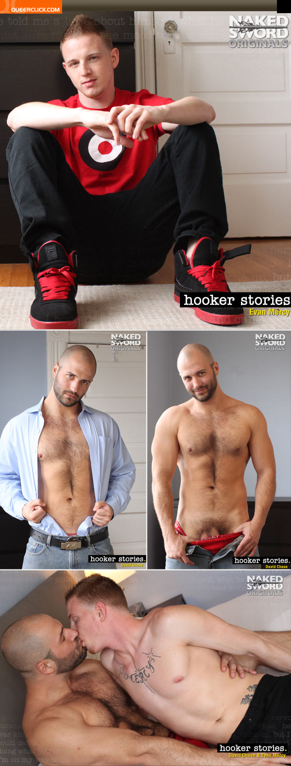 Naked Sword Hooker Stories Episode 4 - Evan Mercy and David Chase