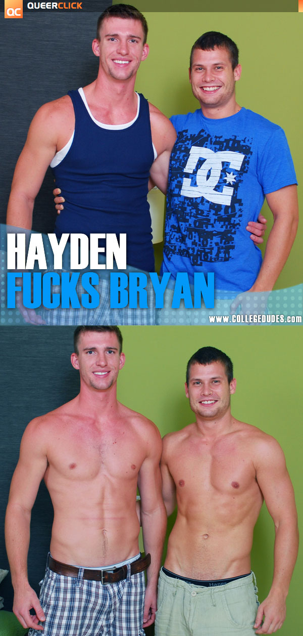 College Dudes: Hayden Richards Fucks Bryan Cavallo