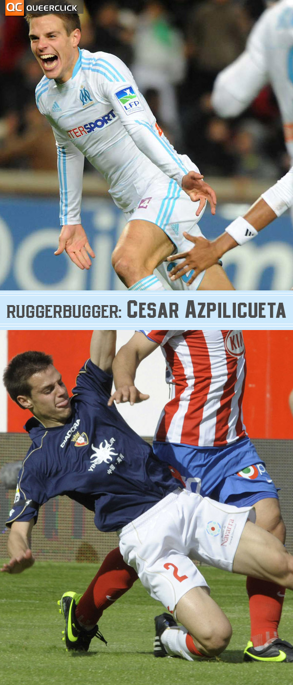Cesar Azpilicueta at Ruggerbugger