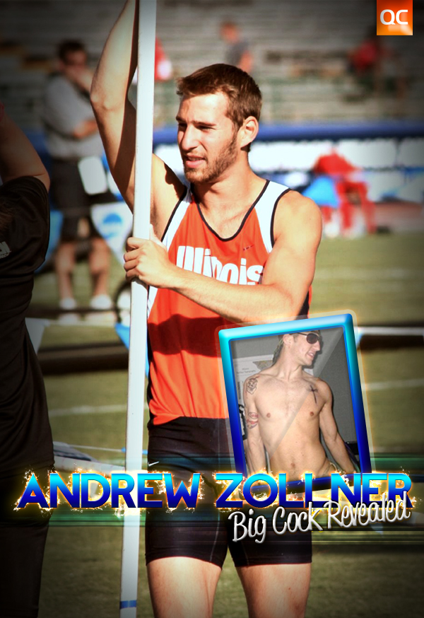 Andrew Zollner: Former Track & Field Star at Illinois Big Cock Revealed!