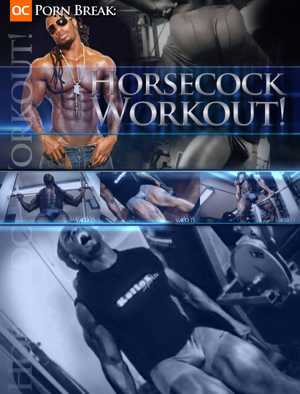 Porn Break: Horsecock Workout