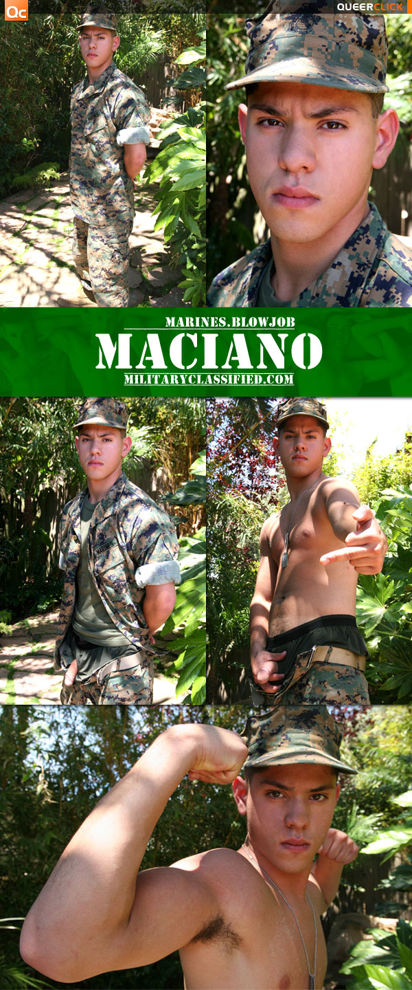 Military Classified: Maciano's Blowjob
