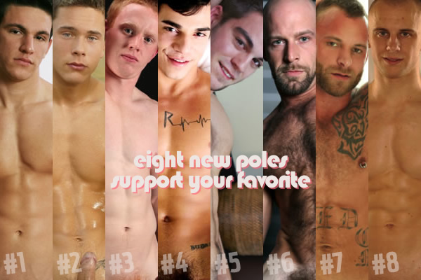 8 new men for your selection this week!