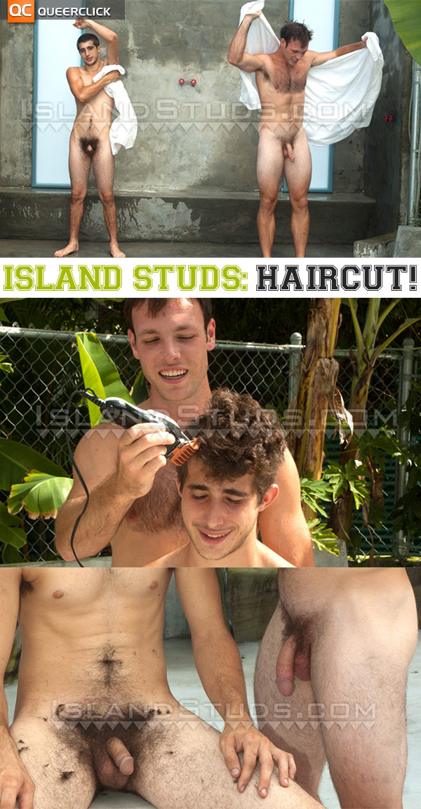 Hot Duo Haircut at Island Studs