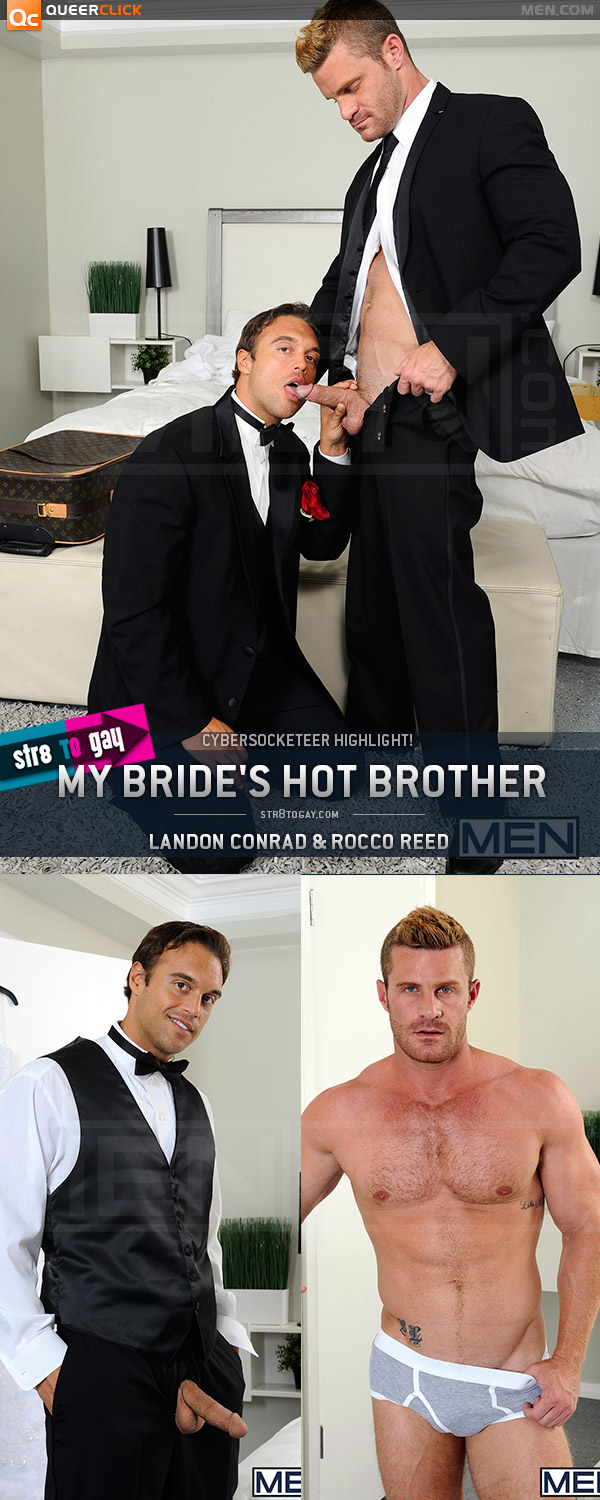 Men.com's Str8 to Gay My Bride's Hot Brother