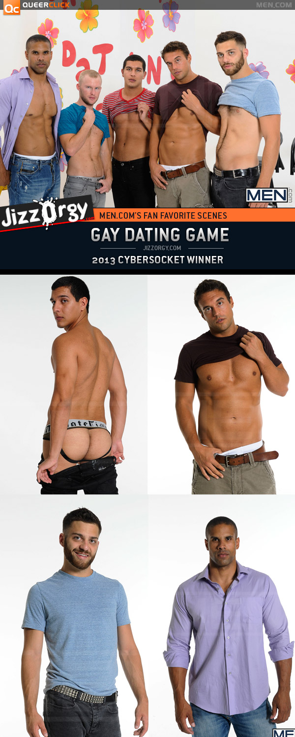Men.com's Jizz Orgy - Gay Dating Game