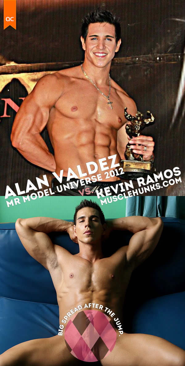 Model Universe 2012 Alan Valdez vs MuscleHunk's Kevin Ramos 