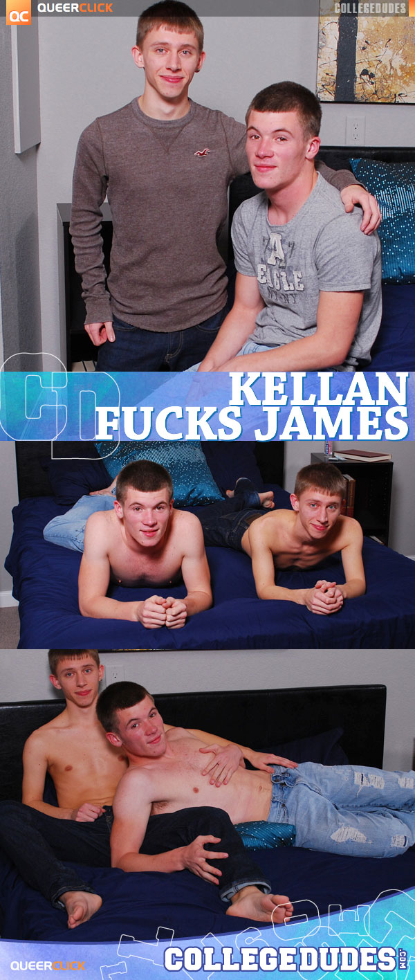 College Dudes: Kellan Lane Fucks James Lee