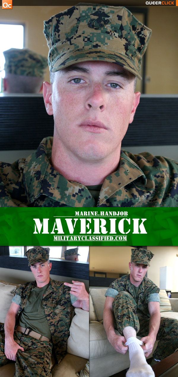 Military Classified: Maverick's Handjob