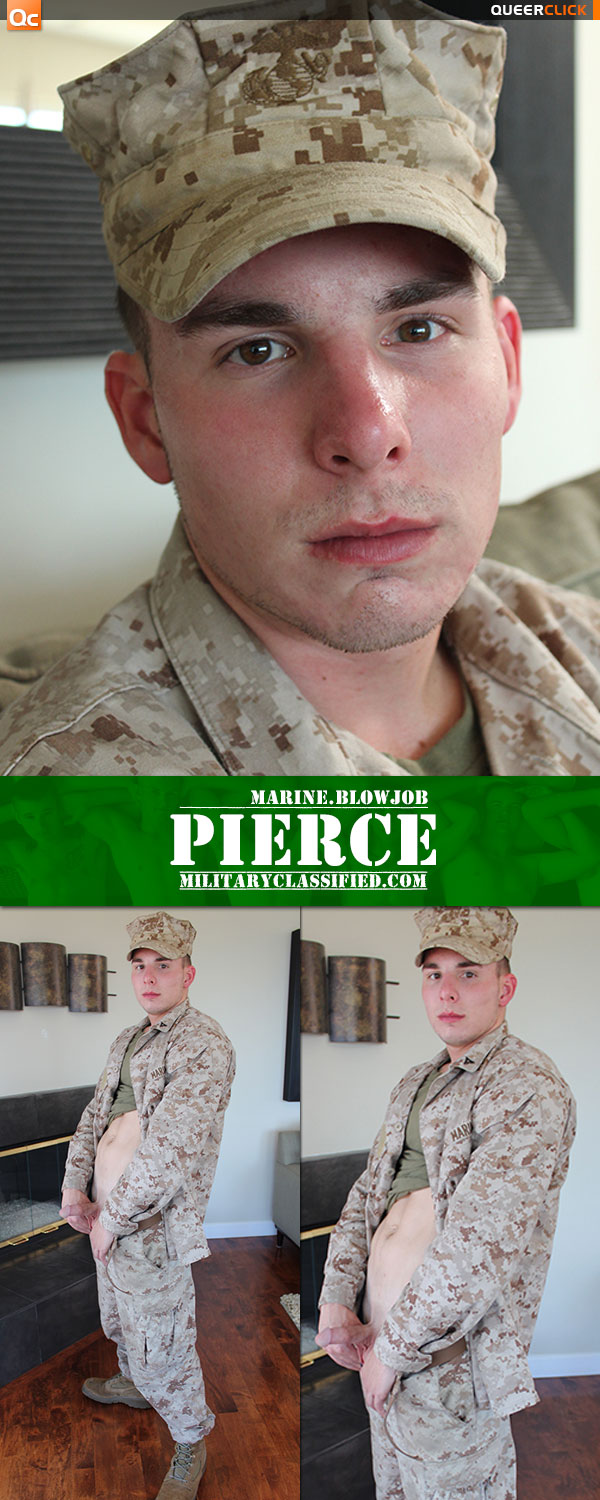 Military Classified: Pierce's Blowjob