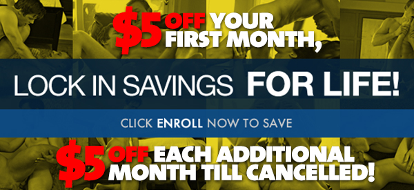 Corbin Fisher Lock In Savings For Life!