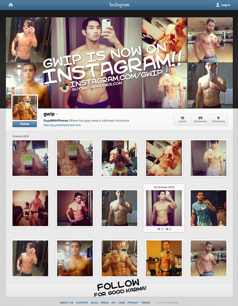 GuysWithiPhones now on Instagram!