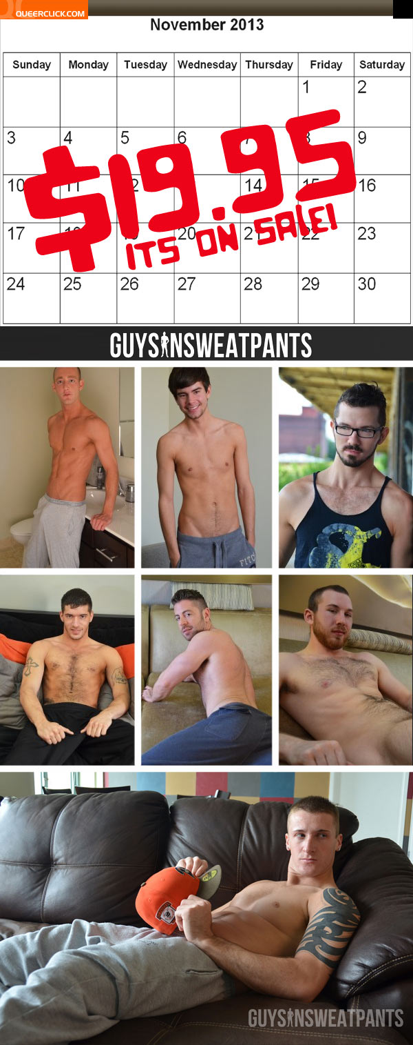 guys in sweatpants