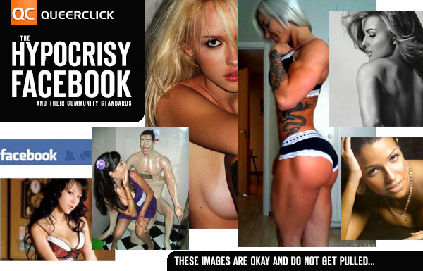 These images are okay for Facebook, as they're not considered sexually explicit, offensive or suggestive.