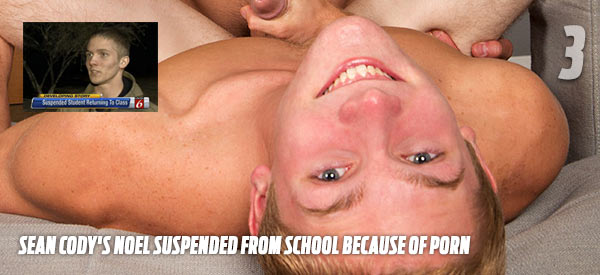 Sean Cody's Noel Suspended from School Because of Porn
