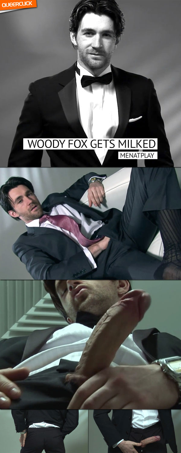 Men At Play: Woody Fox Gets Milked (+Bonus Unseen Footage)