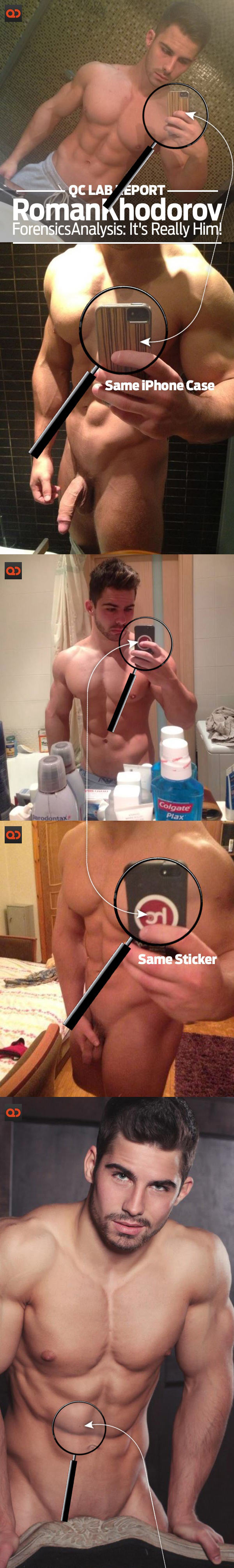 QC Lab Report: Roman Khodorov Leaked Nude Pics, It's Really Him!