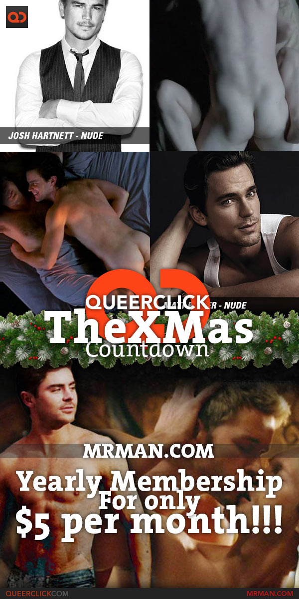 Queerclick's The XMas Countdown - Day 07: MrMan