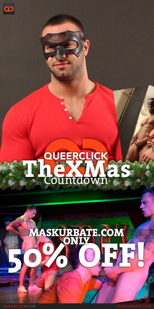 Queerclick's The XMas Countdown - Day 19: Maskurbate