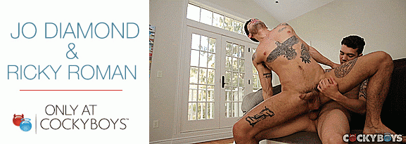 Cocky Boys: Jo Diamond Fucks Ricky Roman