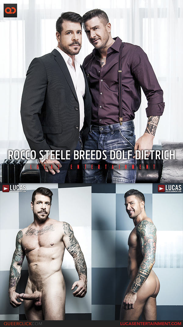 Lucas Entertainment: Rocco Steele Breeds Dolf Dietrich