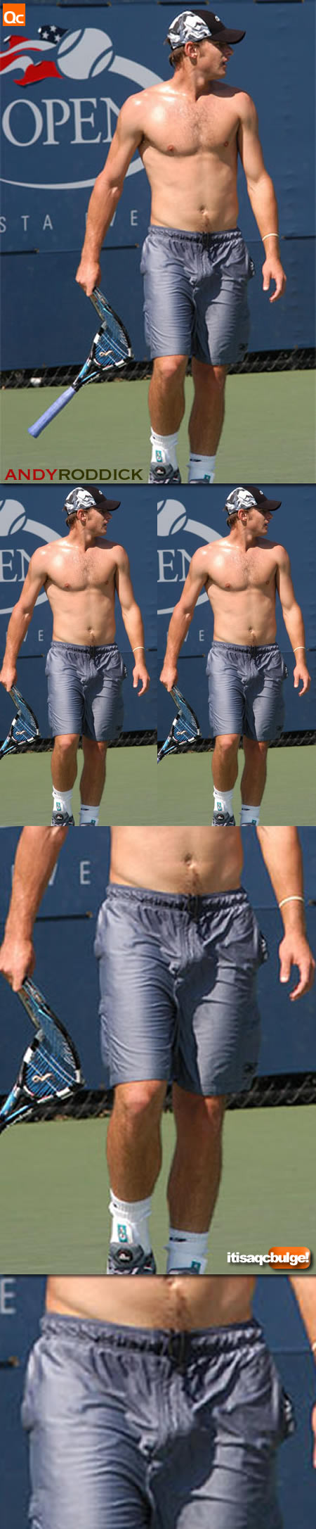 Andy Roddick's bulge