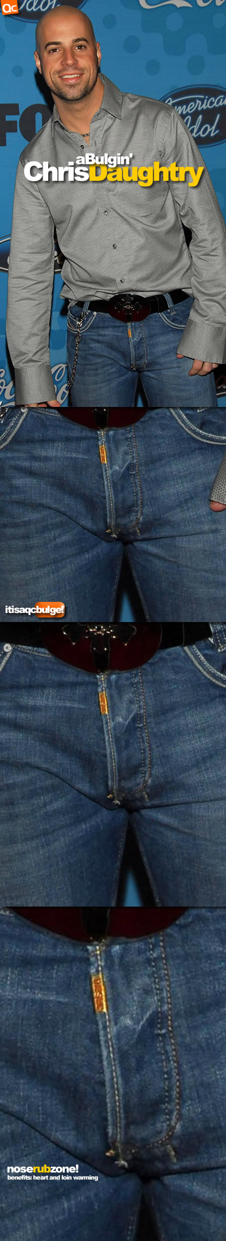 More Chris Daughtry's Scratch & Sniff Bulge