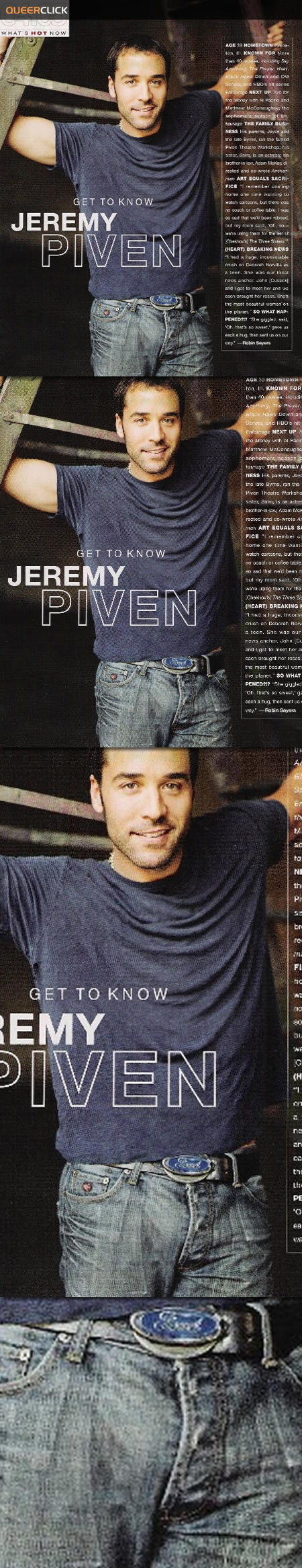 Get To Know Jeremy Piven's bulge