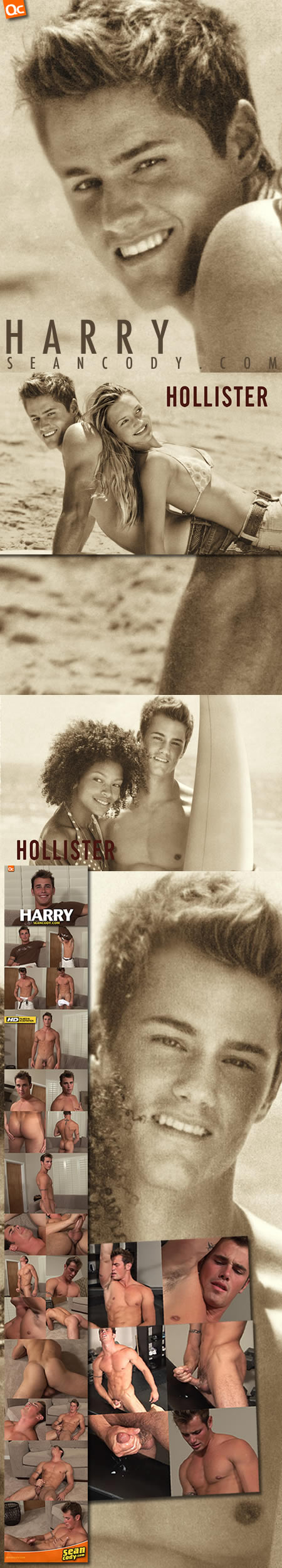 Harry from SeanCody.com is a Hollister model!