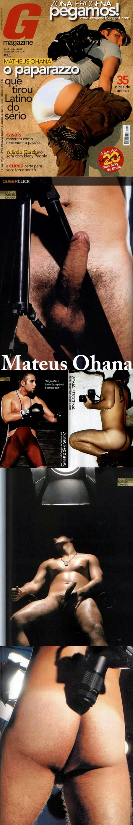 Matheus Ohana Naked For G Magazine