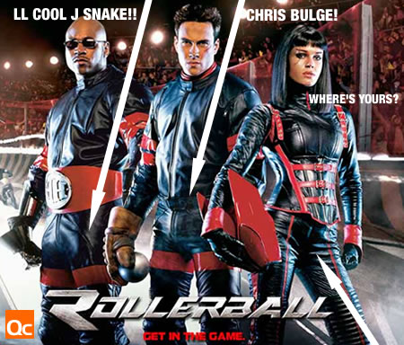 Battle of the Bulges in Rollerball!