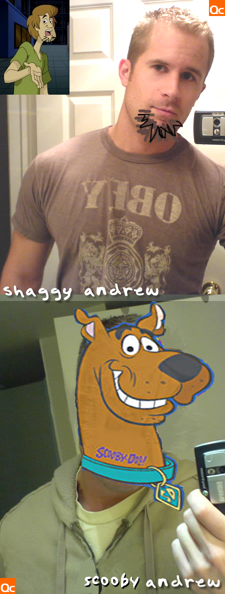 Shaggy vs Scooby Andrew