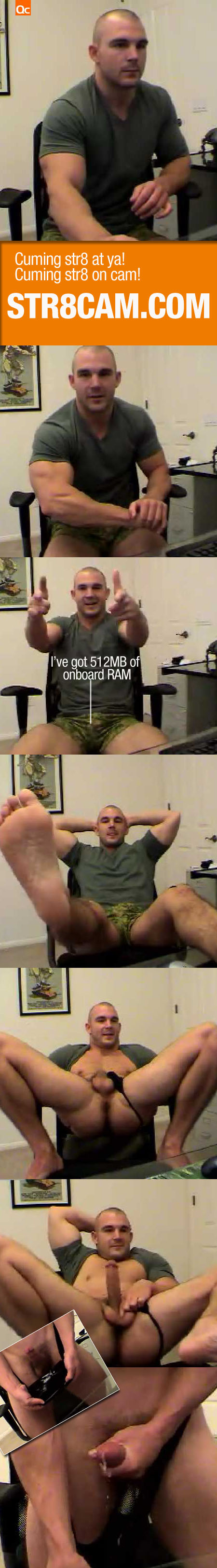 webcam straight muscle cum