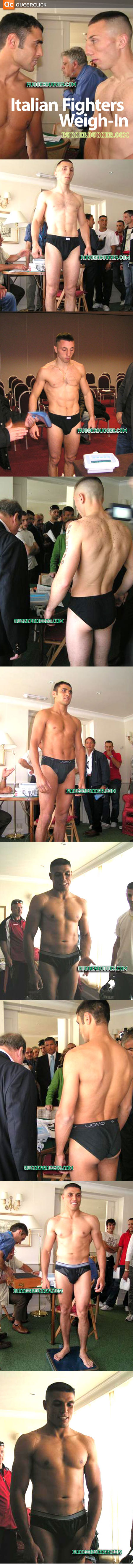 Italian Fighters Weigh-In at RuggerBugger.com